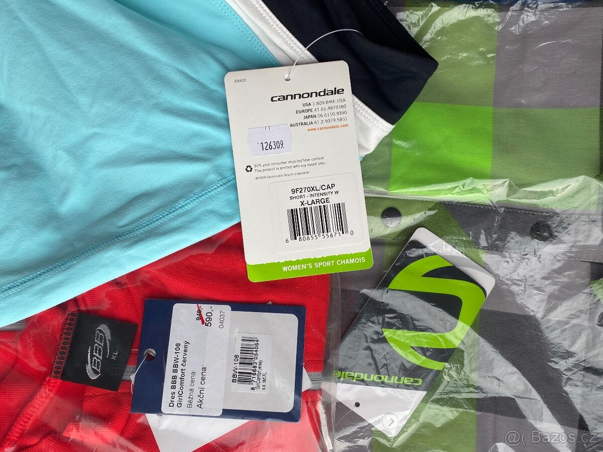 Cannodale + BBB. Úplně NOVÉ oblečení. 3 kusy. - 3