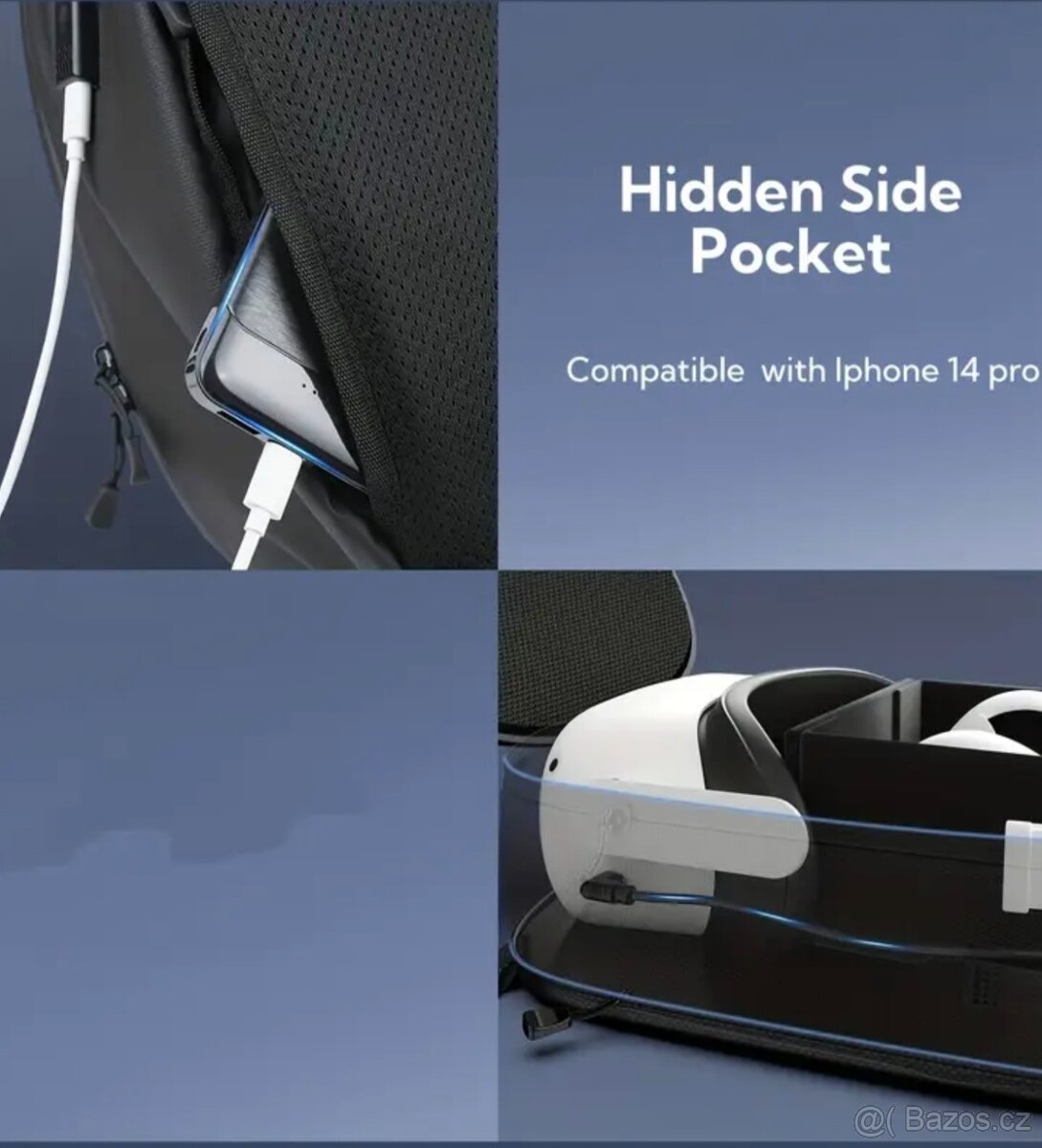 Taška batoh VR_pico 4/ultra_Meta Quest 2_3S_3 - 3