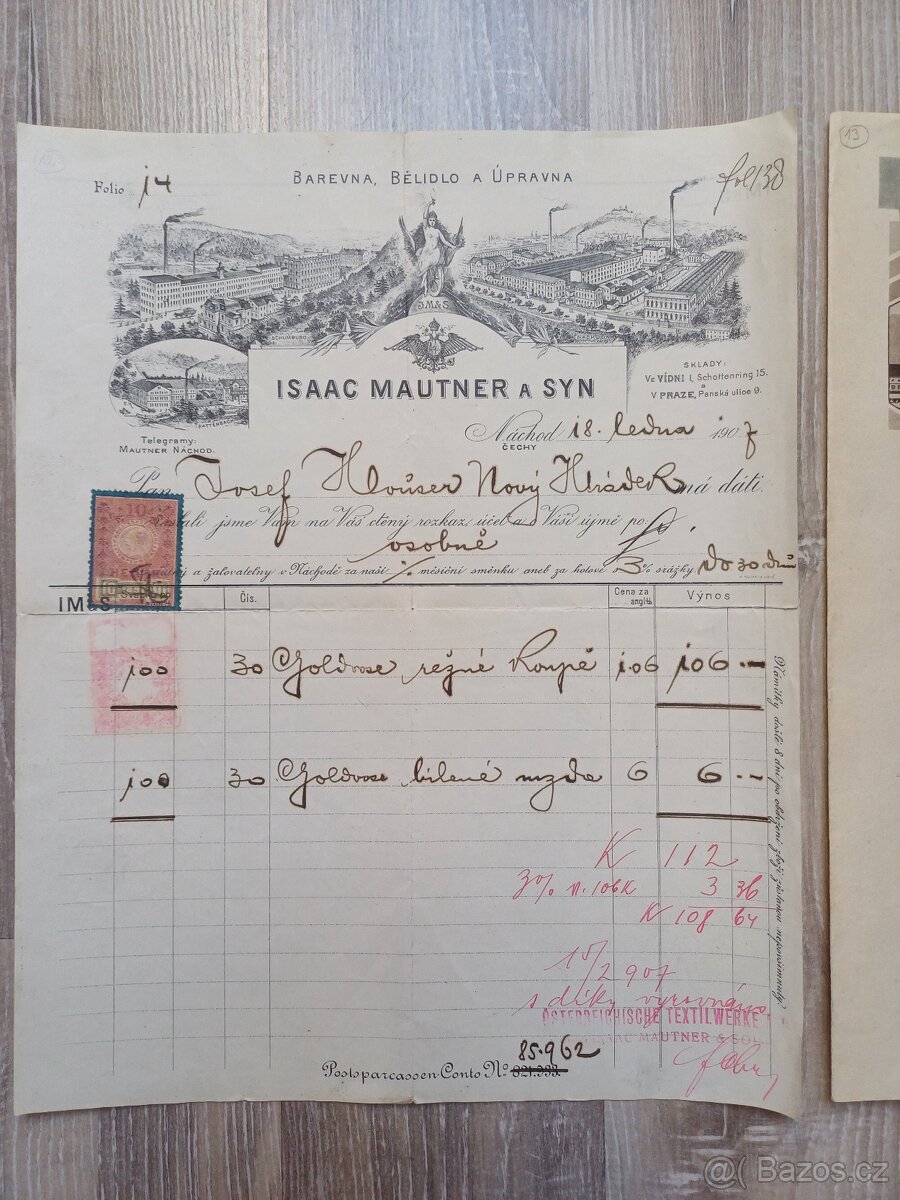 Staré úřední dokumenty - 3