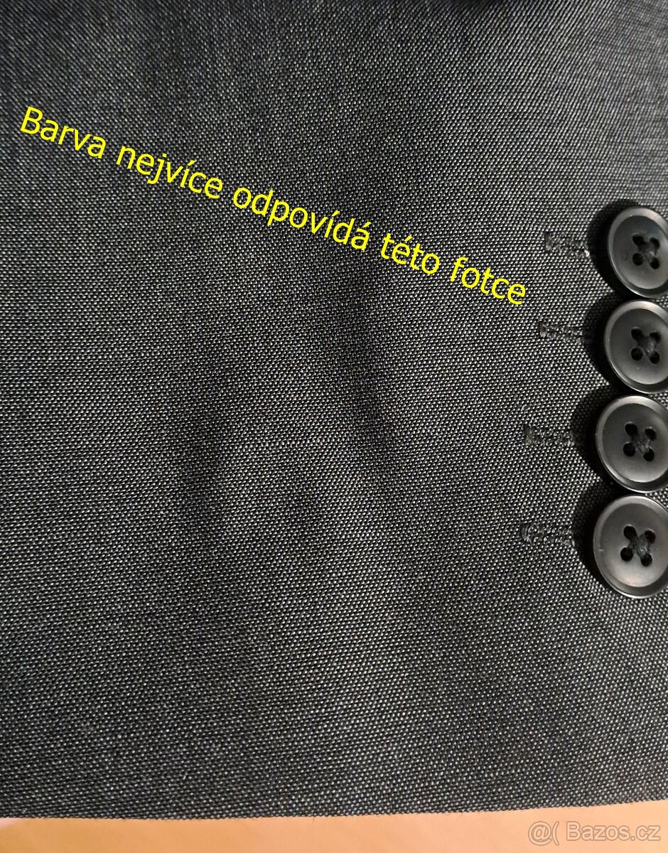 Pánské slim formální sako Next/38R-M/2x52cm - 3