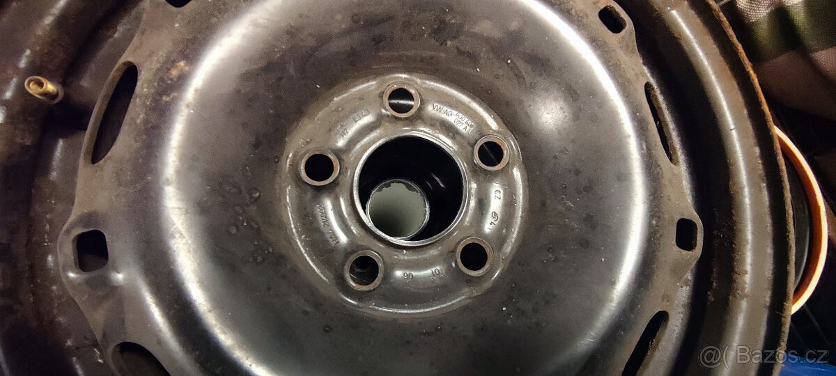 ŠKODA 4ks ocelové disky "plecháče" - 3