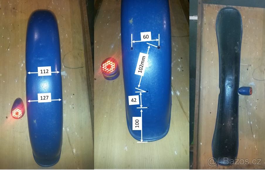 Blatník a zadní světlo - 3