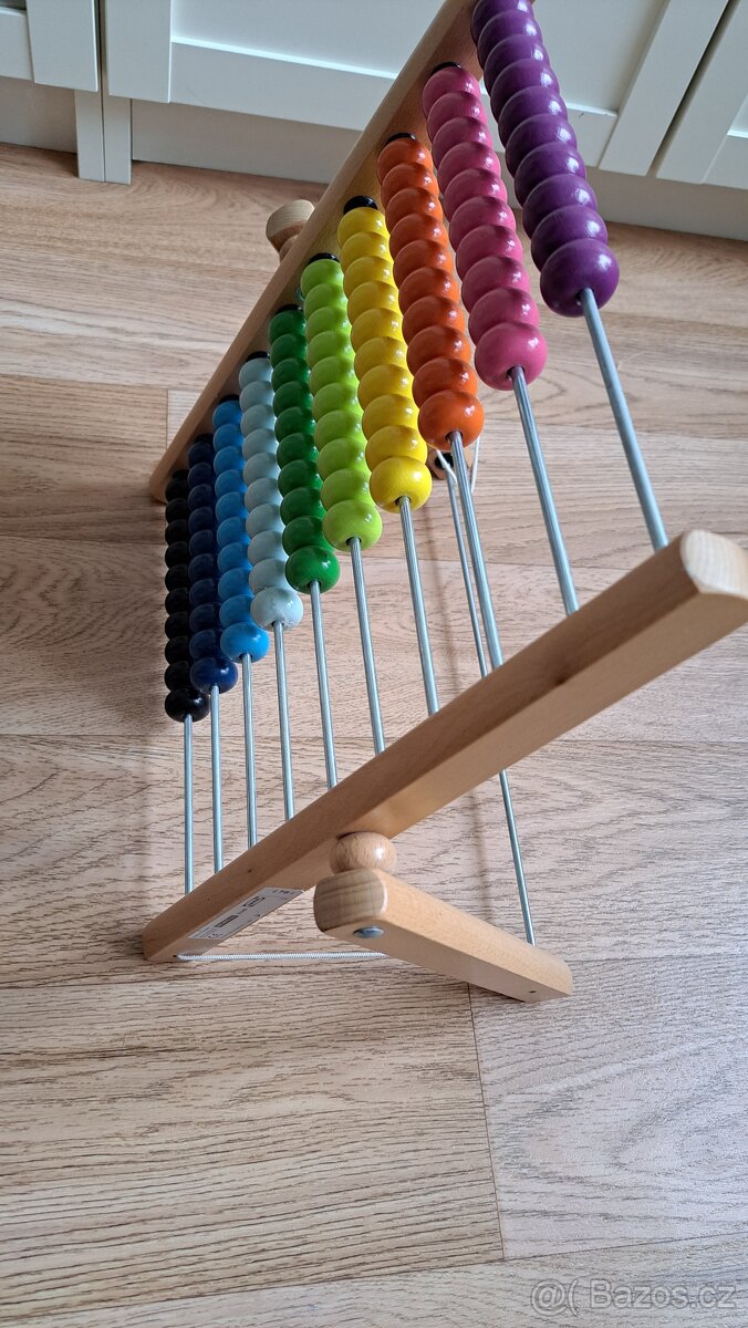 Dřevěné dětské počítadlo IKEA - 3