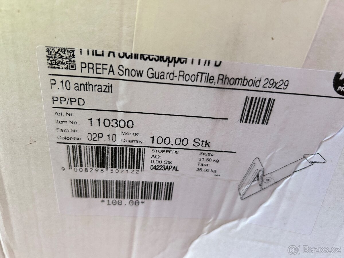 Sněhové háky Prefa - 3