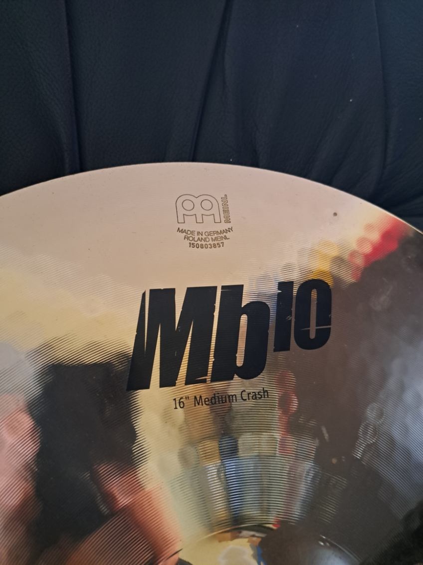 Činel MEINL MB10 16" Medium Crash - 3
