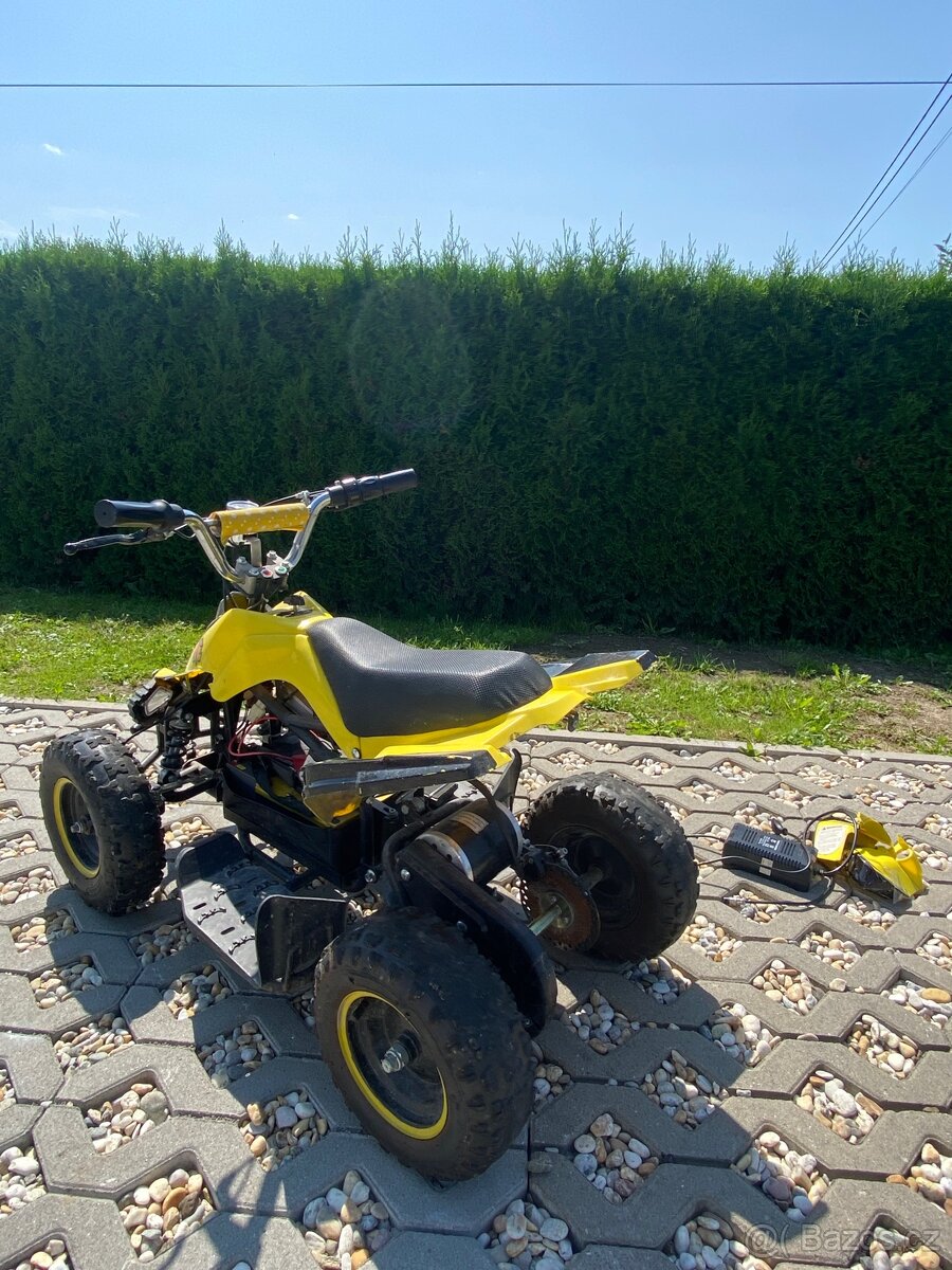 Dětská elektrická čtyřkolka 800W + druhá motorová na ND
