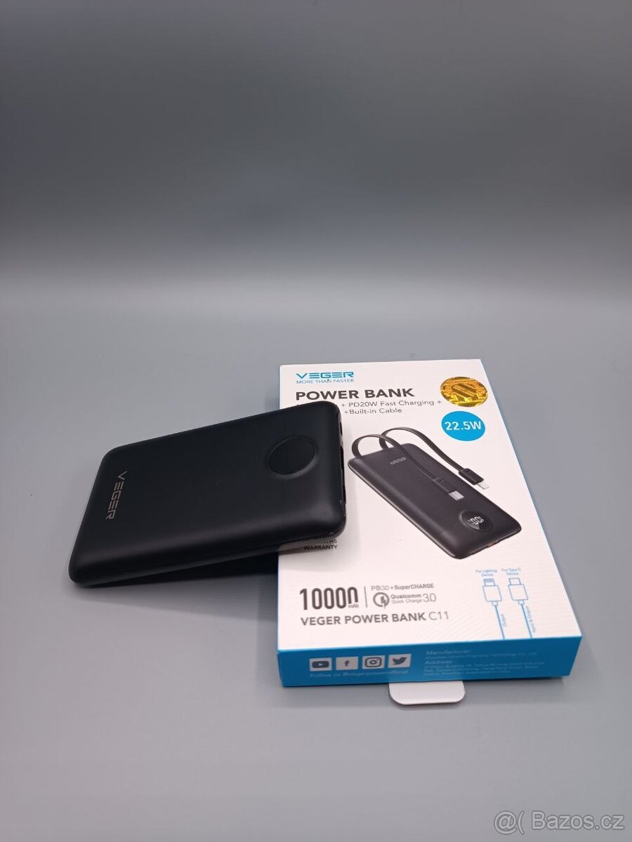 Powerbanka VEGER C11 – 10 000 mAh SUPER CENA - 3