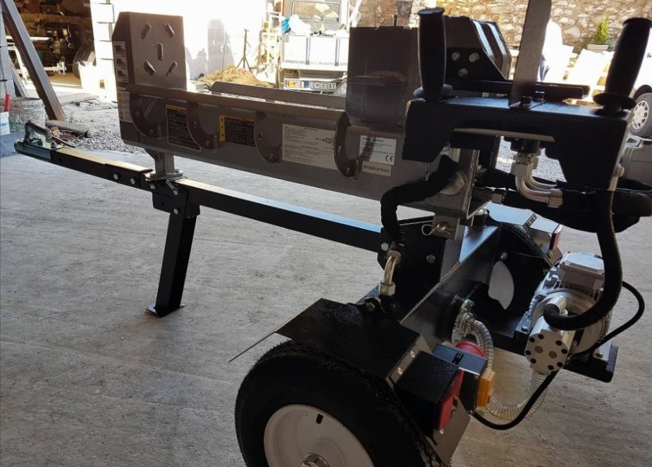 JANSEN HS-20DS63E Elektromotor, 20t, obojsmerná štiepačka - 3