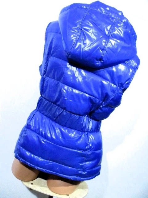 DÁMSKÁ PROŠÍVANÁ VESTA S KAPUCÍ ♠ VEL.XL ♠ TOP STAV - 3