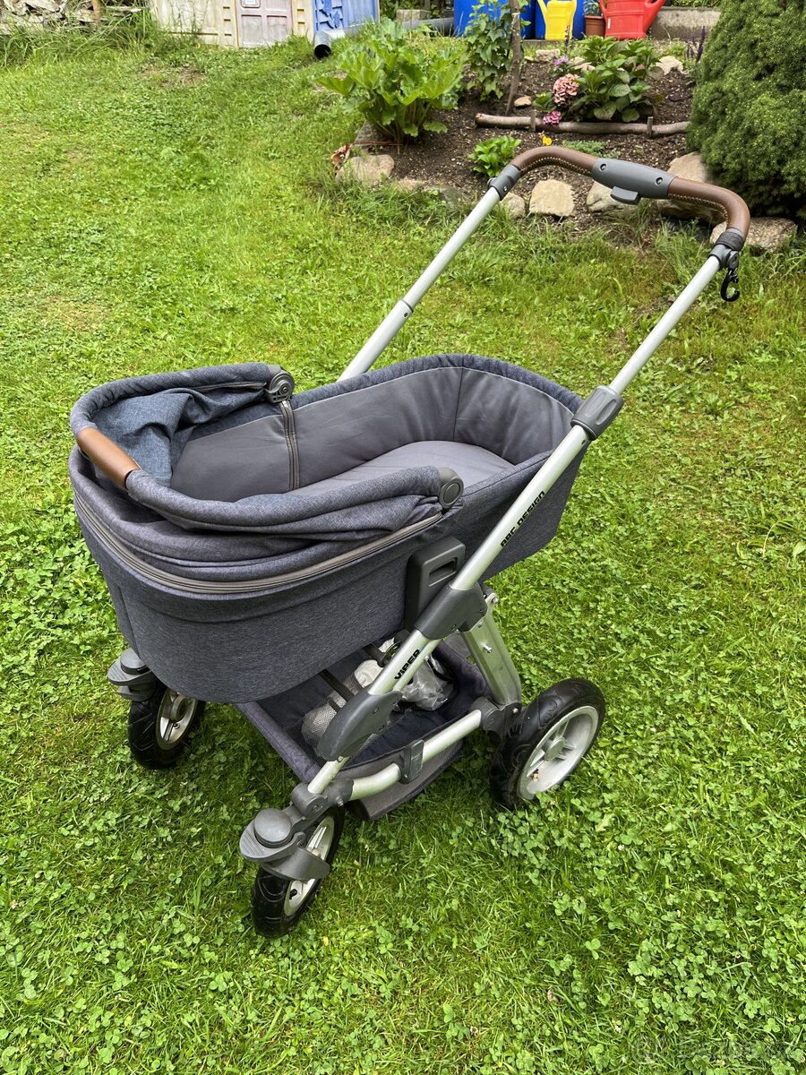 Kočárek ABC Design Viper 4 (autosedačka, 2 korby + další) - 3