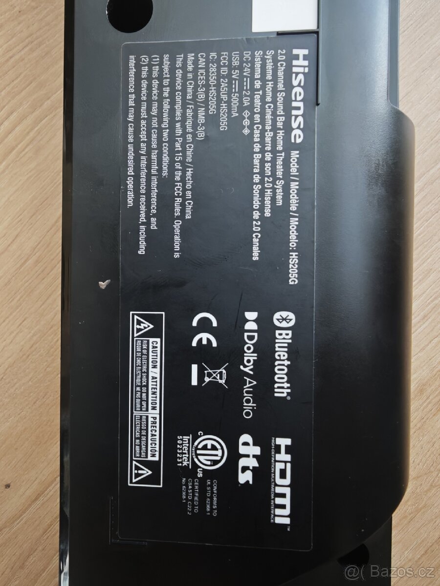 Soundbar Hisense HS205G - 3