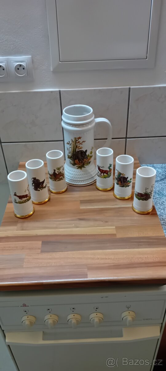 Porcelánová sada pro myslivce - 3