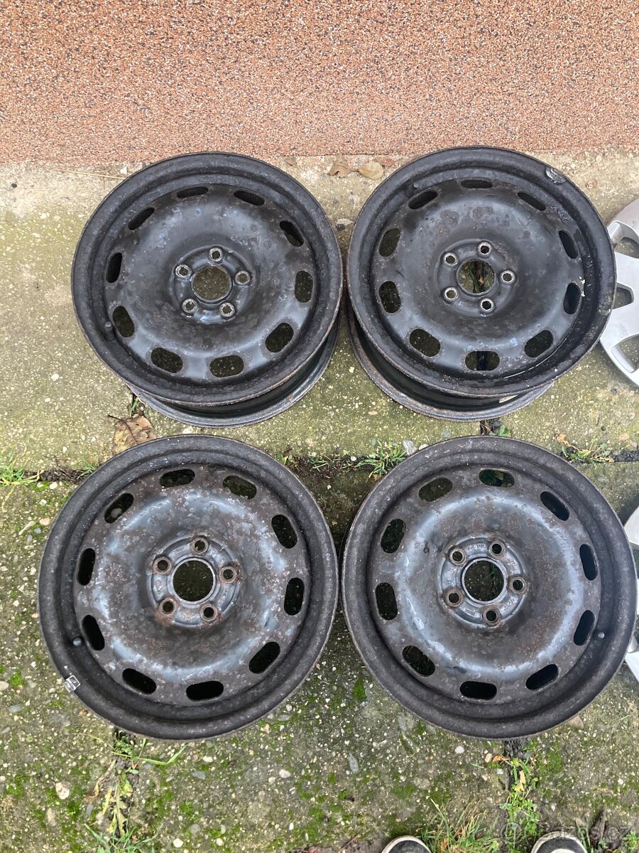 Plechové disky R15 5x100 - 3