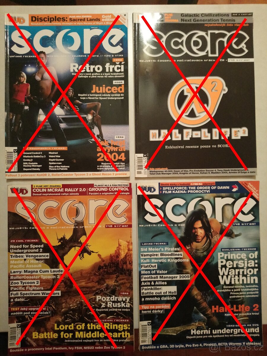 Časopisy SCORE č. 2 - 3