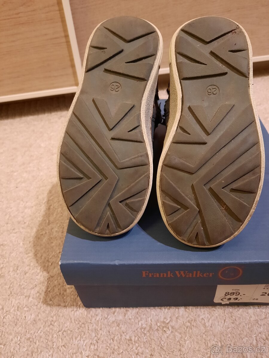 celoroční kožené boty 26 - 3