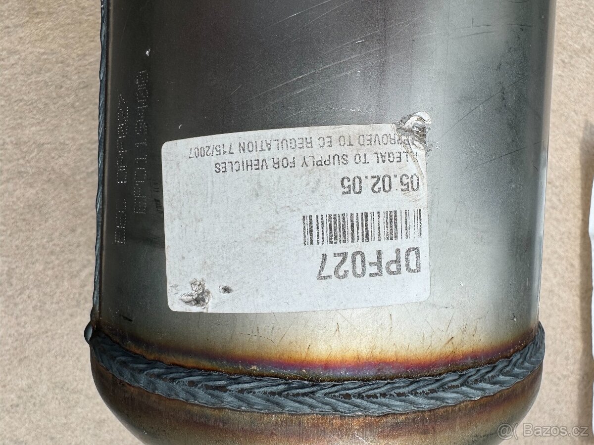 DPF Ford Mondeo filtr pených částic - označení DPF 027 - 3