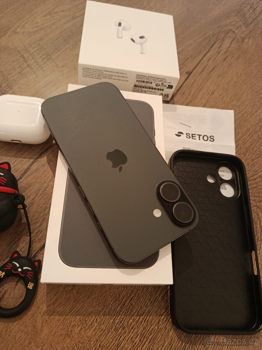 Apple iphone 17 256gb Black a Airpods 3 - 3