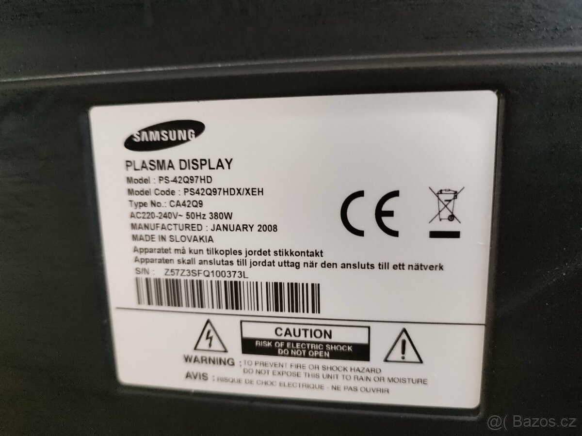 Samsung televize - 3