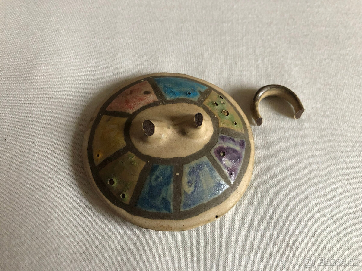 Sada keramika konvice a 4 hrnky - 3