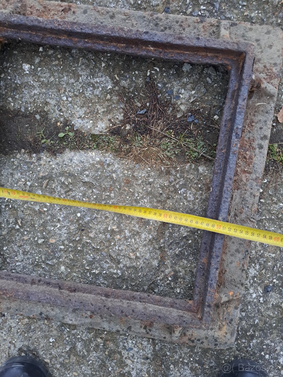 Litinový poklop s rámečkem - 3