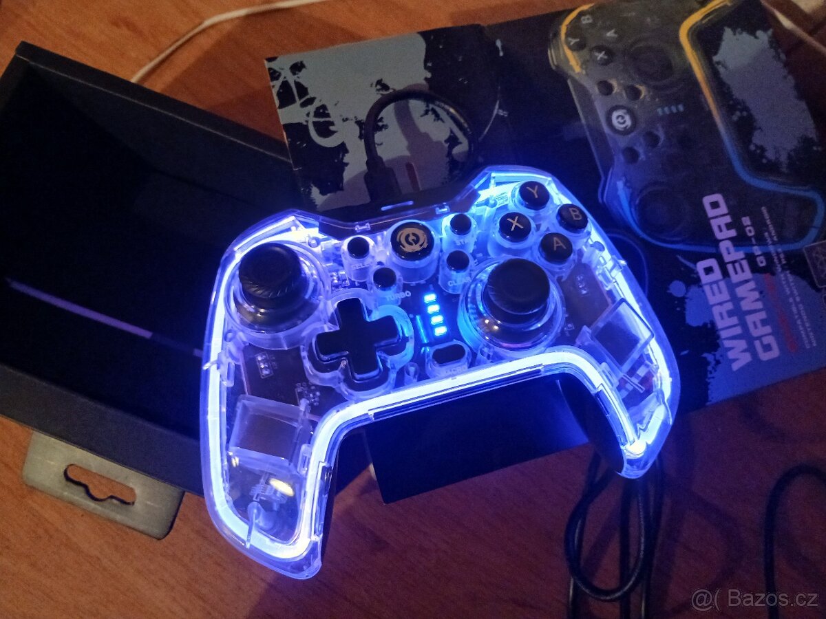 Wired Gamepad GP-02 pro Nintendo Switch A Playstation 3 - 3