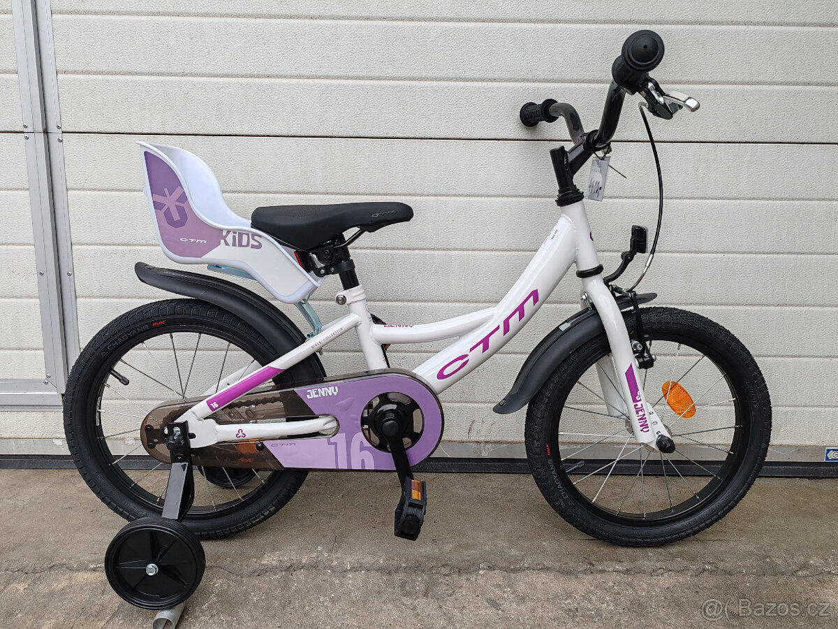 Dětské kolo CTM JENNY bílé - 3