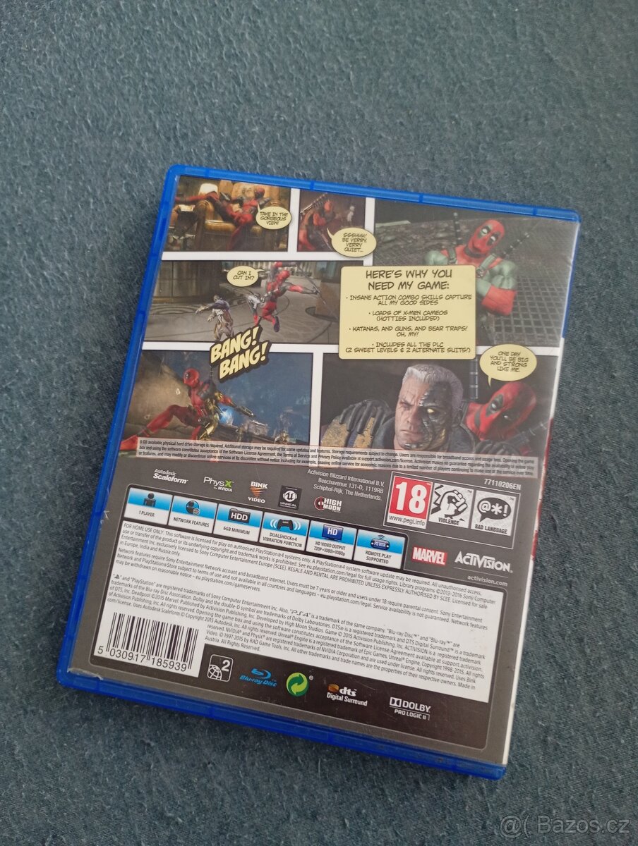 Deadpool - rarita na ps4 - 3
