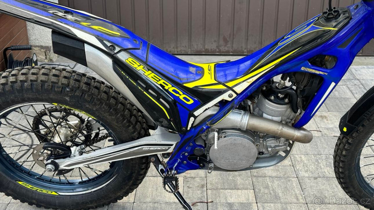 Šlapačka trial Sherco ST300 v pěkném stavu