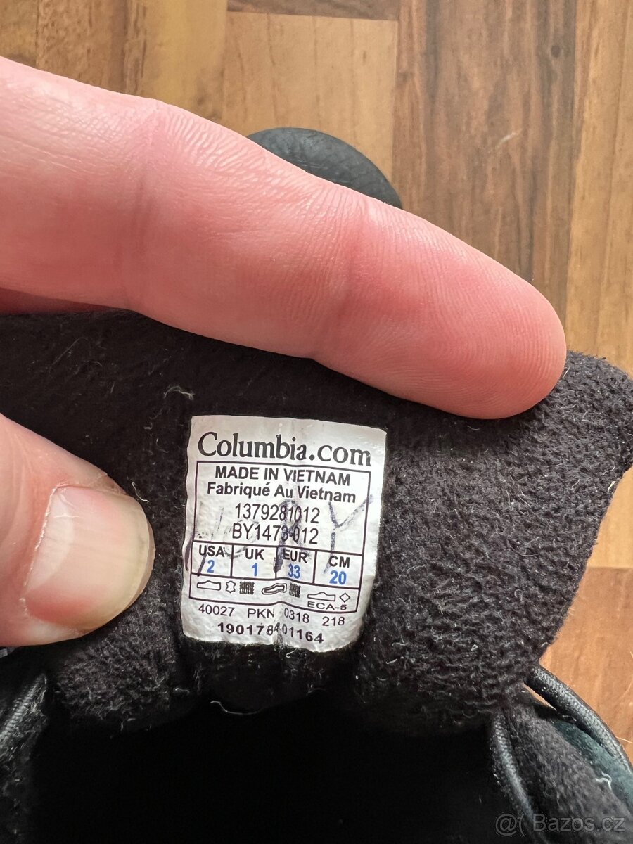 dětské zimní sněhule Columbia vel. EU33 - 3