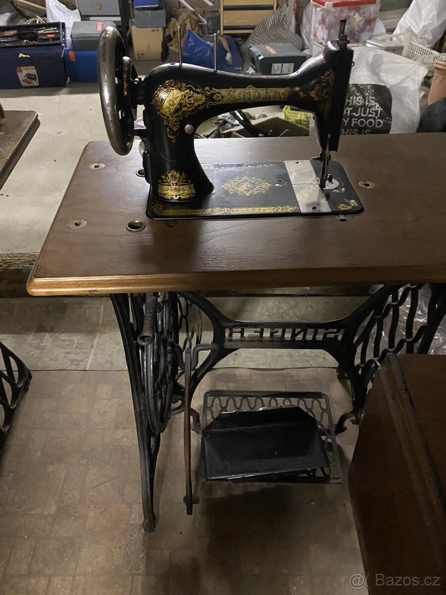 Šlapací šicí stroj - 3