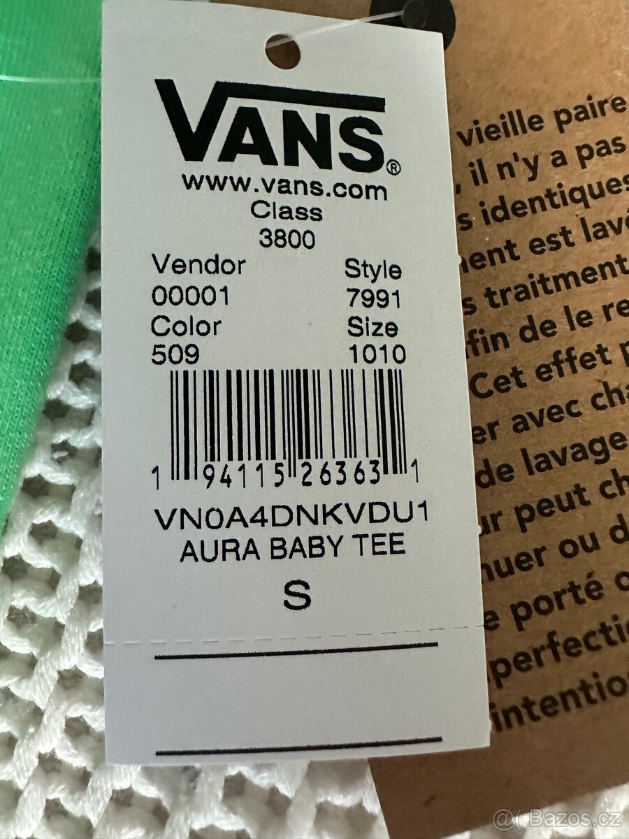 Nové dámské tričko Vans - 3