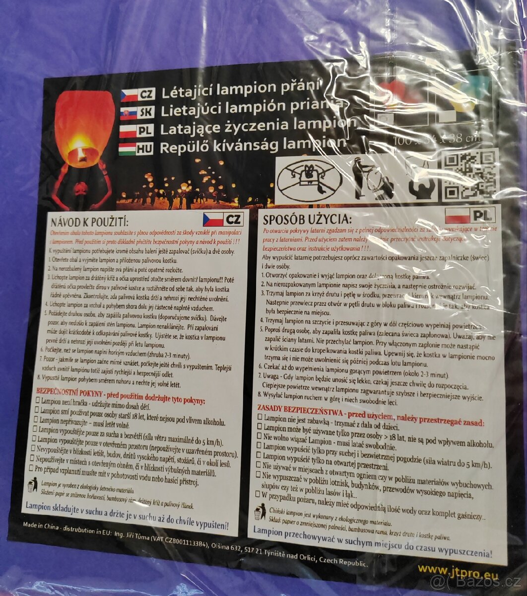 Lampiony stesti ruzne barvy - 3