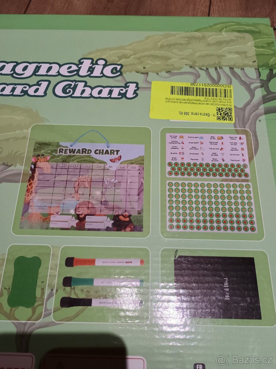 Magnetická tabule anglická - 3