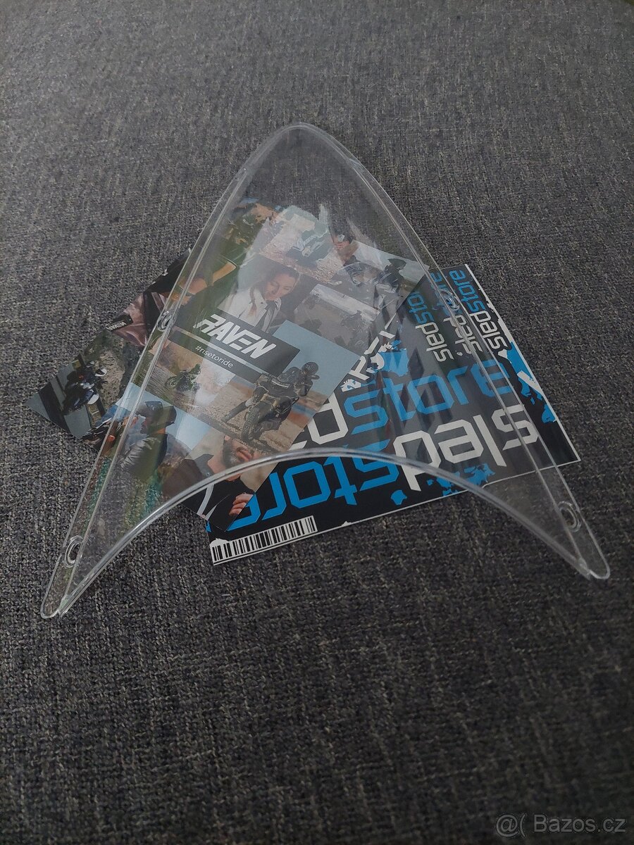 Plexi - čiré - Yamaha YZF r125 - 3