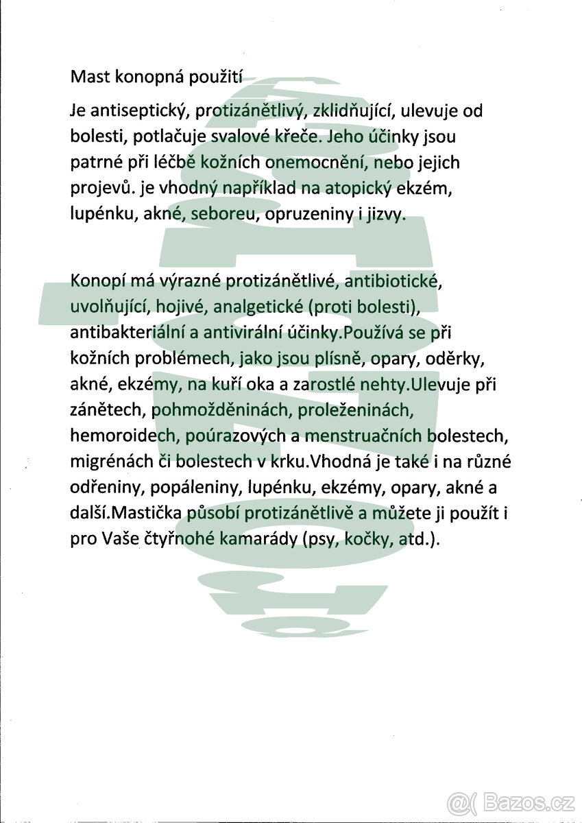 Konopná domácí mast - 3