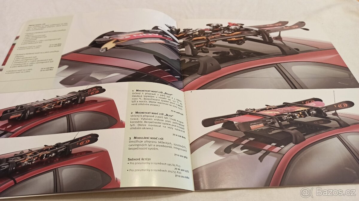 Renault Mégane 2 Berline a Coupé prospekt příslušenství - 3