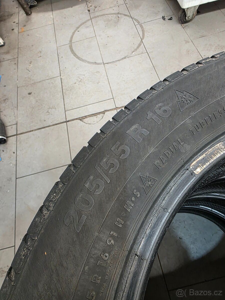 CONTINENTAL 205/55 R16 ZIMNÍ - 3