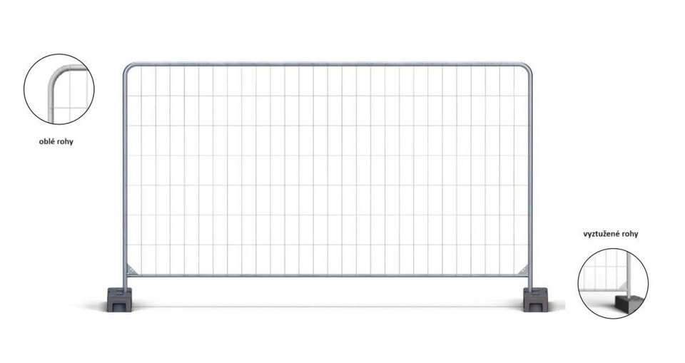 Mobilní oplocení - nové - 3
