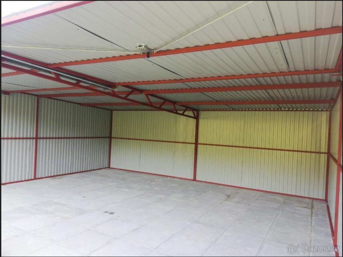 Plechová garáž Superstal 6X5 - 3
