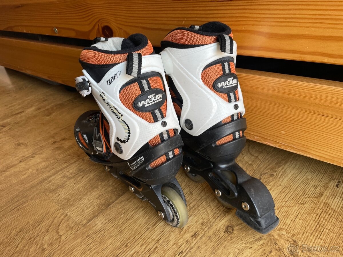 Dívčí rostoucí brusle Tempish Vulkan vel. 32-35 - 3