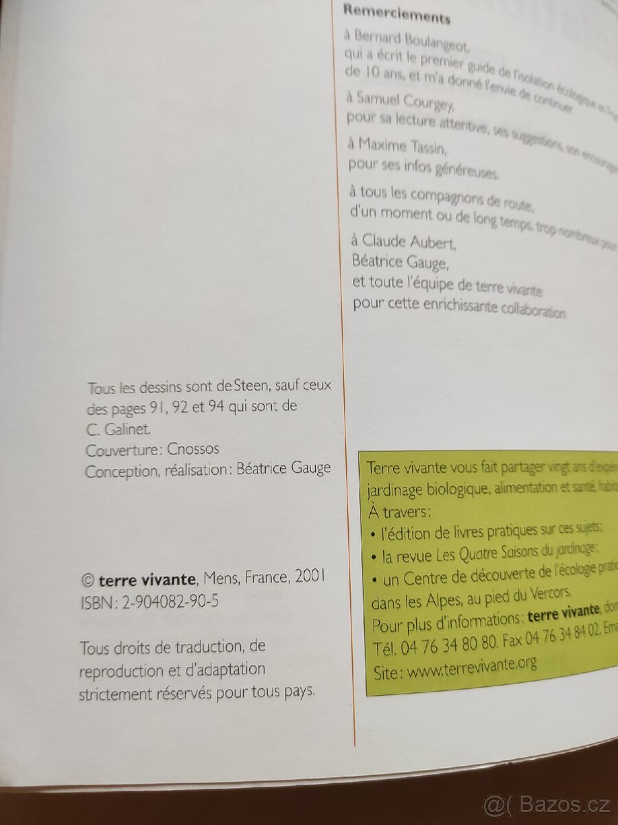 Kniha L'isolation écologique: Conception, matériaux, mise e - 3