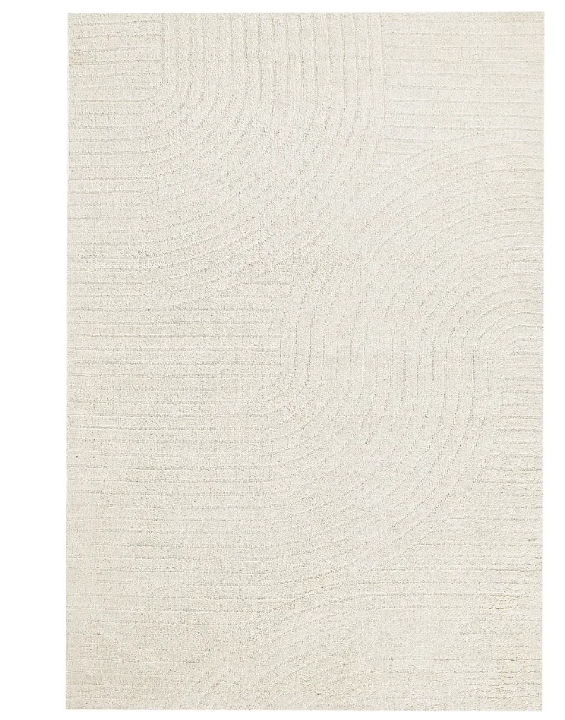 Koberec. Béžový 160 x 230 cm Vlna. - 3