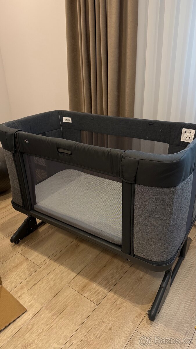 CHICCO Postýlka Next2Me Forever - Moon Grey - 3