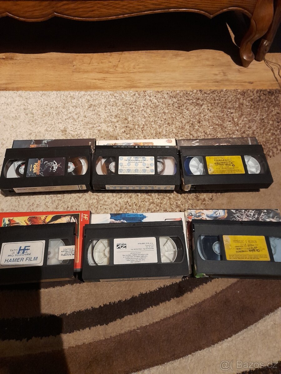 VHS kazety 5ks - 3