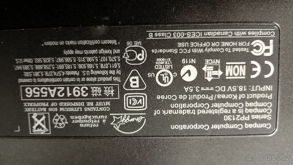 Notebook HP - 3