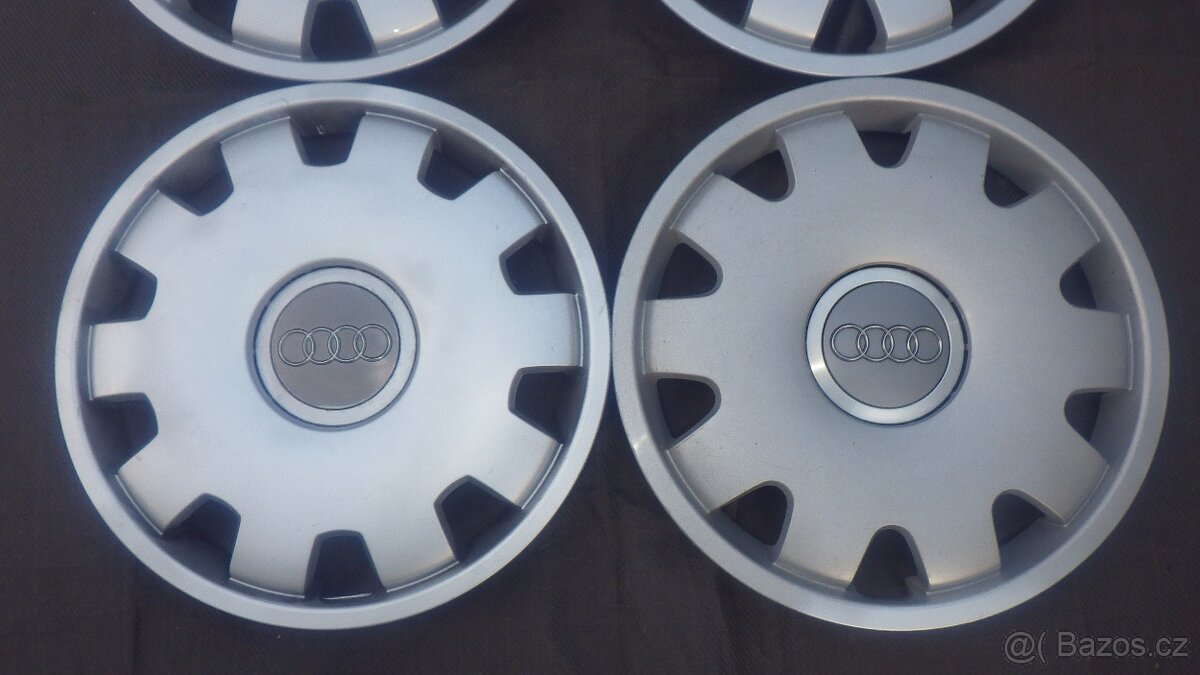 4ks originál poklice Audi 16" - 3