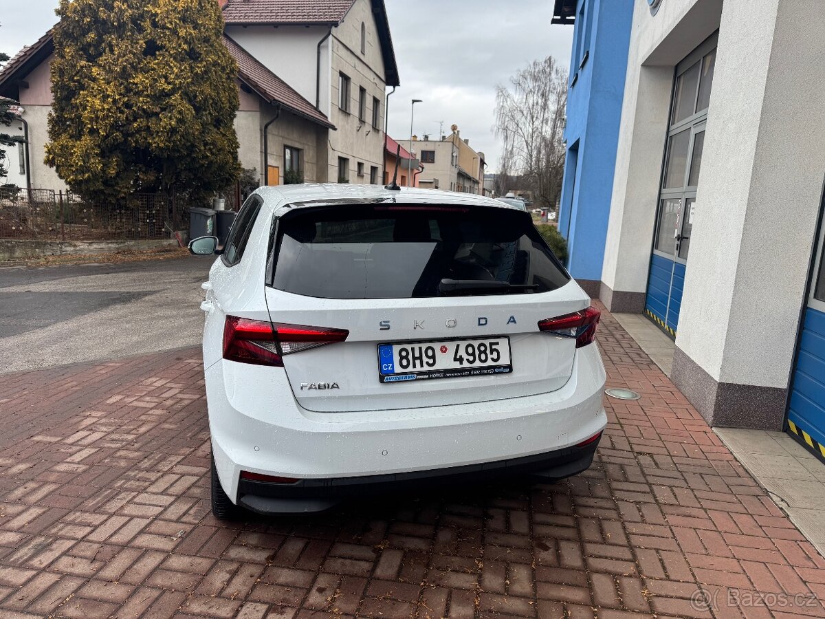 Škoda Fabia automat 2025 stav nového vozu - 3