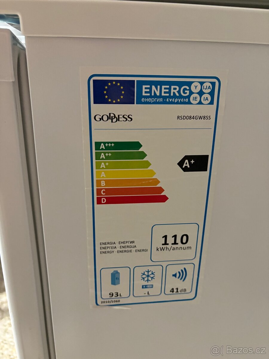 Lednice Goddess 93l, A+ - 3