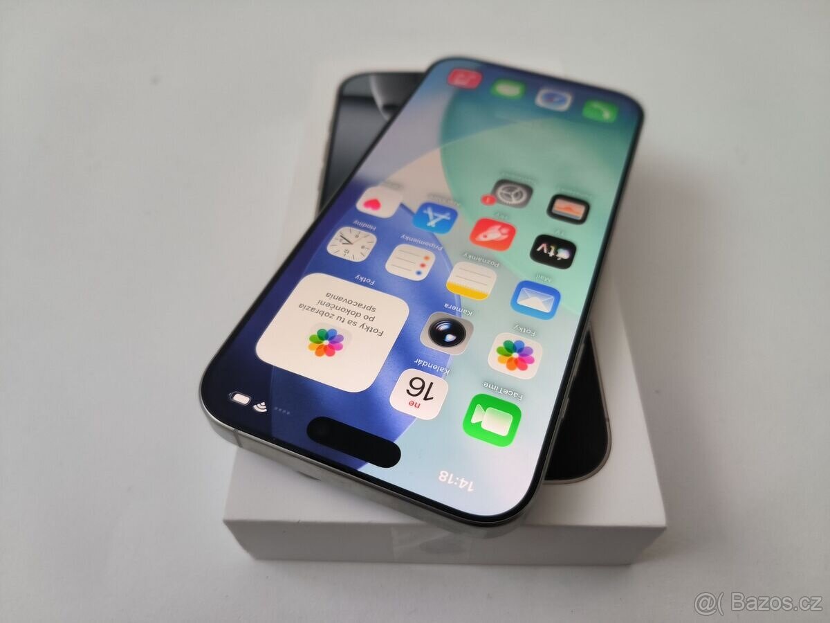 apple iphone 16 PRO 256gb White Titanium - 3