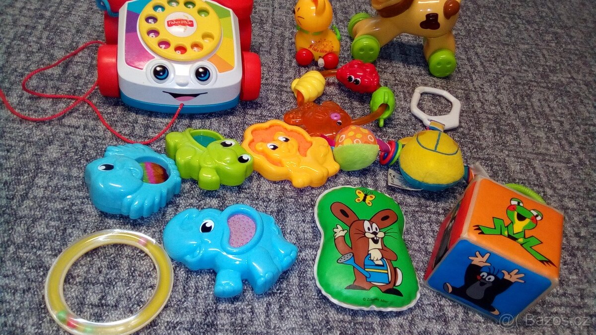 Hračky pro nejmenší,cena celkem - 3